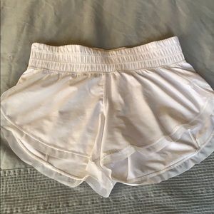 Lululemon White Short